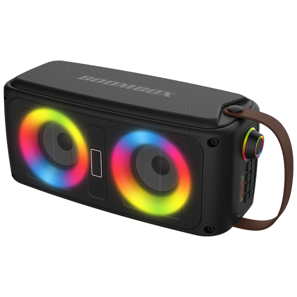 Denver BTS-300 Bluetooth-Lautsprecher – 2x15 Watt, AUX-Eingang, Kabellos, Kompakt